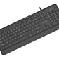 KEYBOARD MULTIMEDIA USB ENG/BLACK KB-MCH-05 GEMBIRD