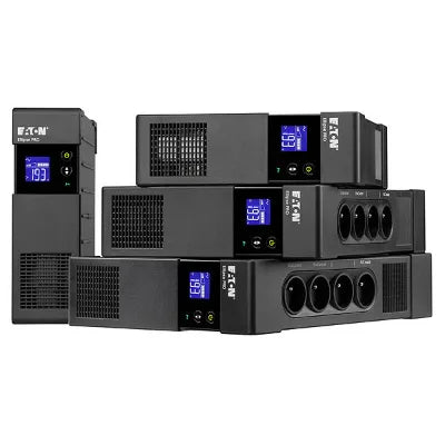 650VA/400W UPS, line-interactive, DIN 3+1