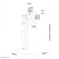 NEWSTAR FLAT SCREEN DESK MOUNT (STAND)  10-32" BLACK