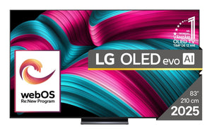 TV Set|LG|83"|OLED/4K/Smart|3840x2160|Wireless LAN|Bluetooth|webOS|OLED83C51LA