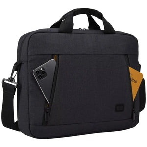 Case Logic | Huxton | Fits up to size 14 " | Laptop attaché | Shoulder strap | Black