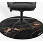 Arozzi Zona Round Floor Pad | Black/Gold