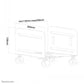 NEOMOUNTS BY NEWSTAR CPU HOLDER (MOBILE / WIDTH: 12-21 CM)