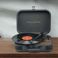Muse Turntable Stereo System with Bluetooth Out | MT-207 DGB | 2x5 W | Bluetooth | Black/Brown