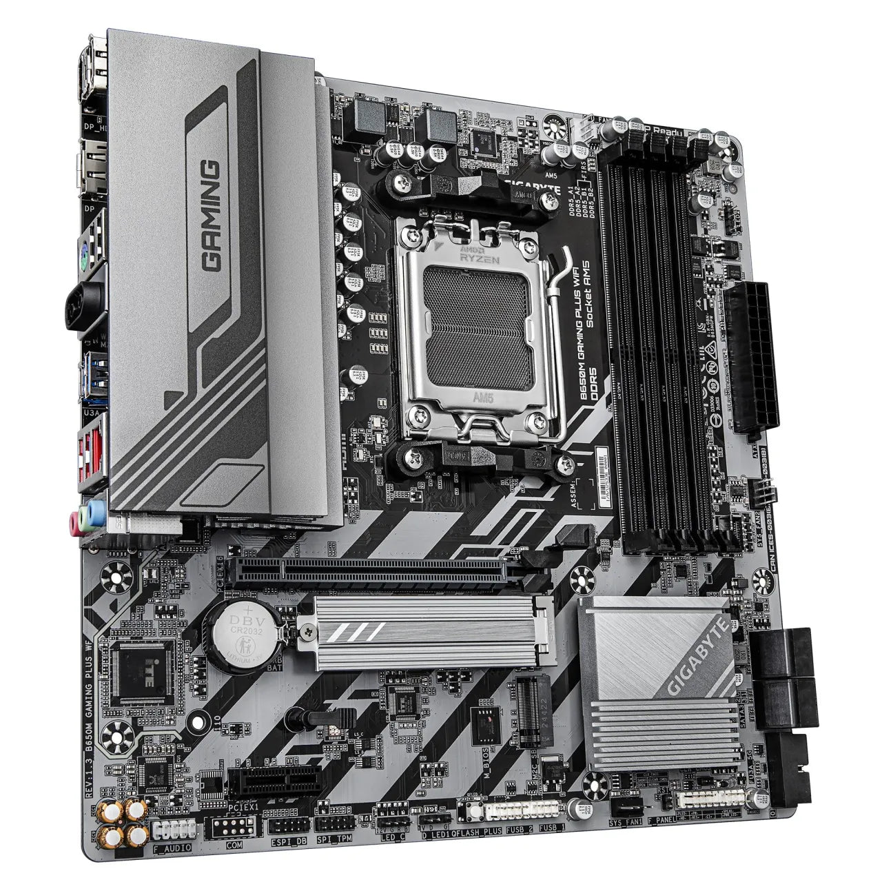 Mainboard|GIGABYTE|AMD B650|SAM5|Micro-ATX|Memory DDR5|Memory slots 4|B650MGAMINGPLUSWF1.3