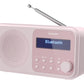Sharp | Tokyo Digital Radio | DR-P420(PK) | Bluetooth | Wireless connection | Portable | Pink