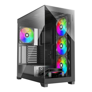 Case|XILENCE|ATX/micro ATX/Mini-ITX|Black|Midi Tower|PC|X818.ARGB