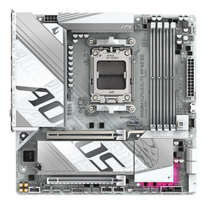 Mainboard|GIGABYTE|SAM5|Micro-ATX|Memory DDR5|Memory slots 4|1xPCI-Express 3.0 16x|1xPCI-Express 5.0 16x|2xM.2|1xHDMI|1xDisplayPort|4xUSB 2.0|7xUSB 3.2|2xUSB-C|1xOptical S/PDIF|1xRJ45|2xAudio port|B850MAELTWF6EICE