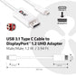 CABLE USB-C TO DP 1.2M/M/M CAC-1517 CLUB3D