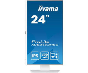 LCD Monitor|IIYAMA|23.8"|Business|Panel IPS|1920x1080|16:9|100Hz|Matte|0.4 ms|Speakers|Swivel|Pivot|Height adjustable|Tilt|XUB2492HSU-W6