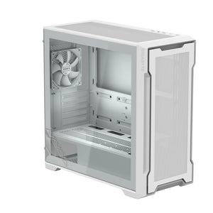 Case|GIGABYTE|GB-C102GI|MidiTower|Case product features Transparent panel|Not included|MicroATX|MiniITX|Colour White|C102GI