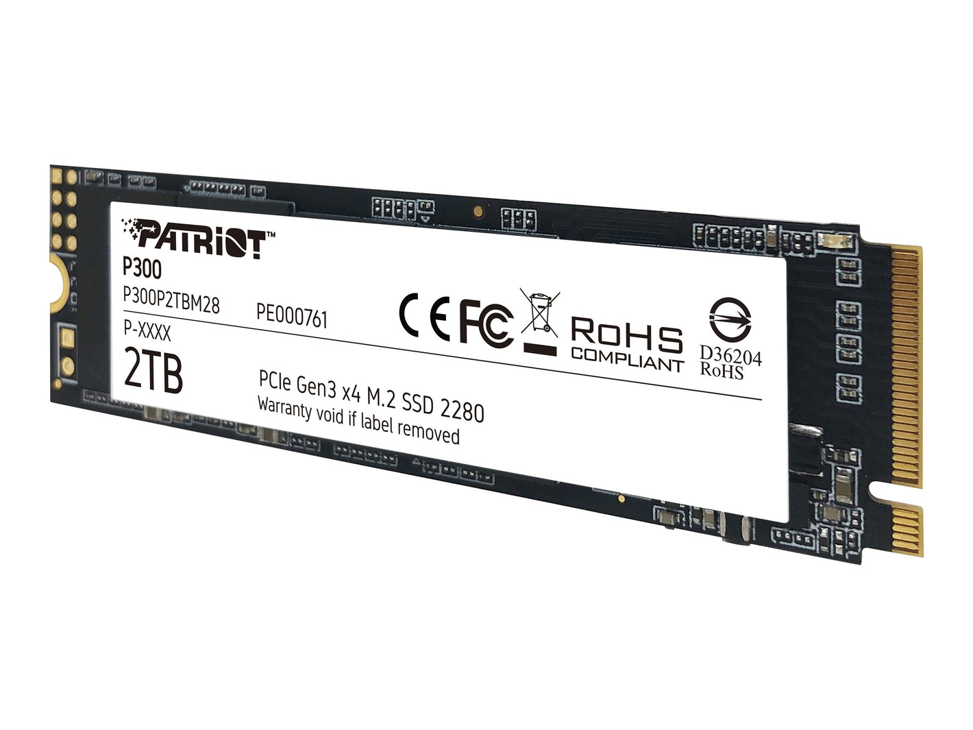 PATRIOT P300 2TB SSD PCIe