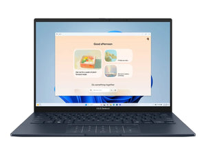 Asus Zenbook 14 UX3405CA-SU1294W | Ponder Blue | 14 " | OLED | Touchscreen | 3K | 2880 x 1800 pixels | Glossy | Intel Core Ultra 7 | 255H | 32 GB | LPDDR5X | Solid-state drive capacity 1000 GB | Intel Arc Graphics | Windows 11 Home | 802.11be | Bluet...