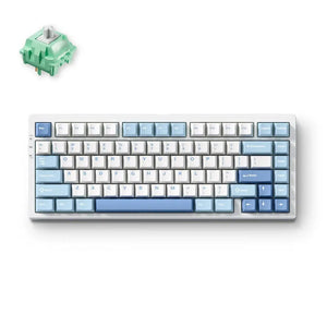 MCHOSE G75 Pro Wireless Gaming Keyboard | Blue, KTT Cabbage Tofu V2