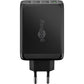 Goobay 100 W USB-C PD GaN Multiport Fast Charger, Black