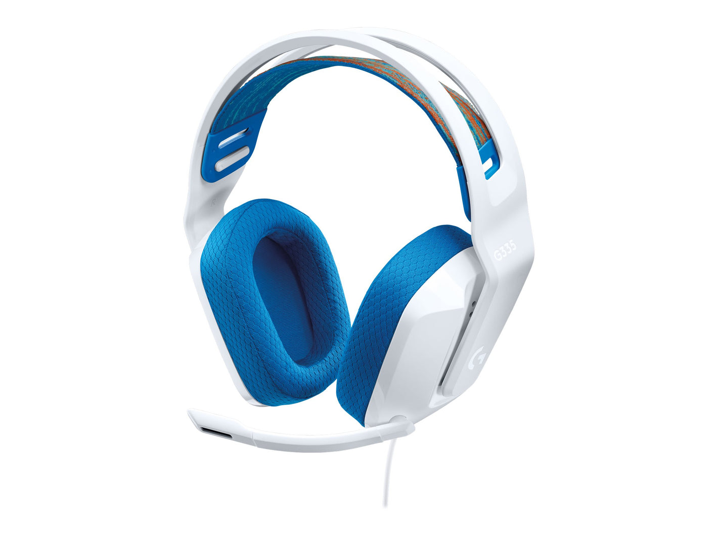 LOGI G335 Wired Gaming Headset - WHITE