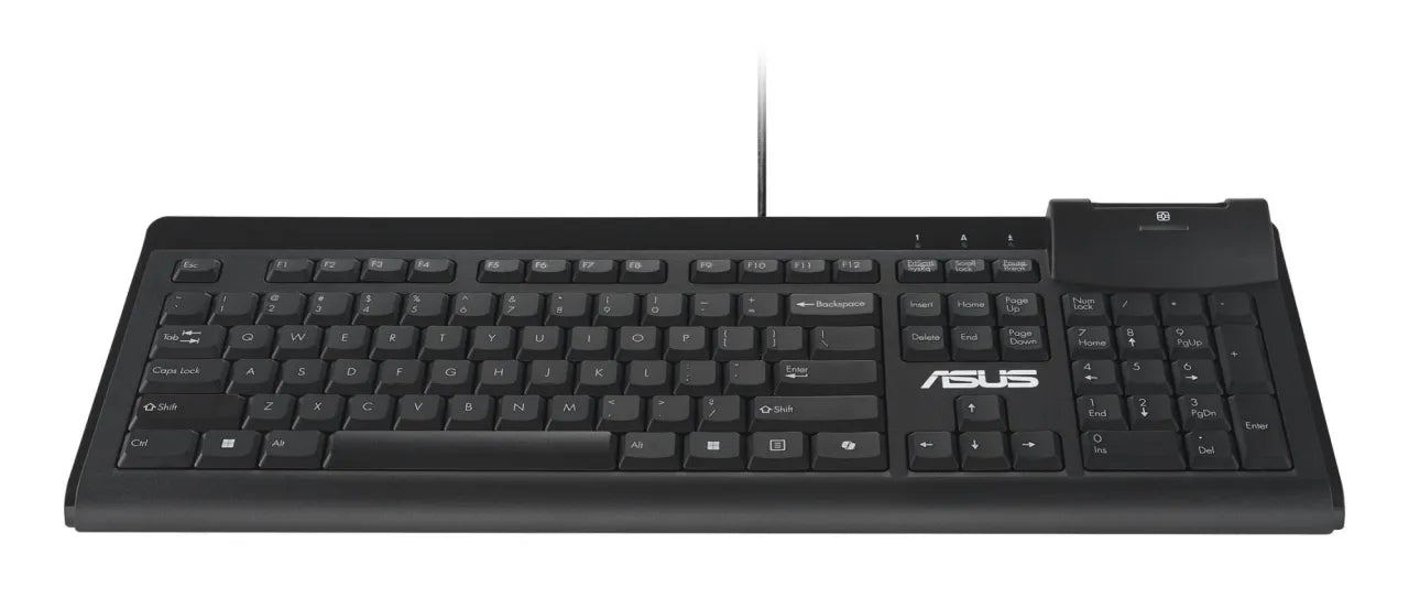 KEYBOARD KU100 BLACK/EST 90XB05E0-BKB050 ASUS