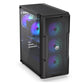 Case|ENDORFY|Regnum 400 ARGB|MidiTower|Case product features Transparent panel|Not included|ATX|MicroATX|MiniITX|Colour Black|EY2A009