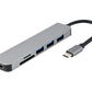 GEMBIRD Multi Port Adapter USB Type C