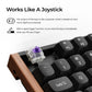KEYCHRON K8 HE SE - US Layout - Gateron Magnetic Nebula - Carbon Black Wireless Keyboard
