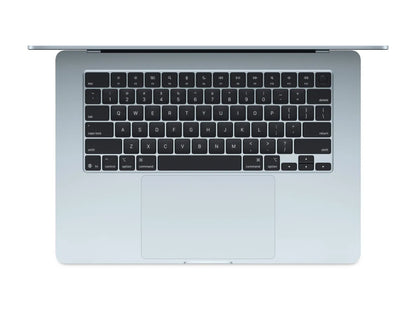 Apple MacBook | Air | Sky Blue | 15 " | IPS | 2880 x 1864 pixels | Apple M4 | 16 GB | Solid-state drive capacity 256 GB | Apple M4 chip 10-core CPU/10-core GPU | macOS | 802.11ax | Bluetooth version 5.0 | Keyboard language Swedish | Keyboard backlit...