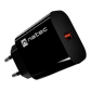 Natec Ribera USB Charger 1X USB-A 18W, Black