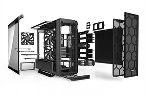 Case|BE QUIET|Silent Base 802 Window Black|MidiTower|Not included|ATX|EATX|MicroATX|MiniITX|Colour Black|BGW39