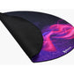Arozzi Zona Round Floor Pad | Purple Galaxy