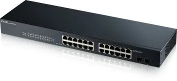 ZYXEL GS1900-24 V2, 24-PORT GBE L2 SMART SWITCH, RACKMOUNT, FANLESS (5Y WARRANTY)