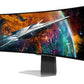 Monitor|SAMSUNG|Odyssey G9 G95SC|49"|Gaming/Smart/Curved|Panel OLED|5120x1440|32:9|240Hz|0.03 ms|Speakers|Height adjustable|Tilt|Colour Silver|LS49CG950SUXDU