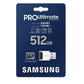 MEMORY MICRO SDXC 512GB/W/READER MB-MY512SB/WW SAMSUNG