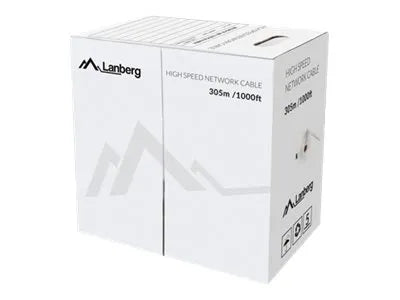 LANBERG LAN cable UTP cat.5e 305m black