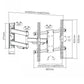 LH-GROUP WALL MOUNT WITH TURN 32-55"