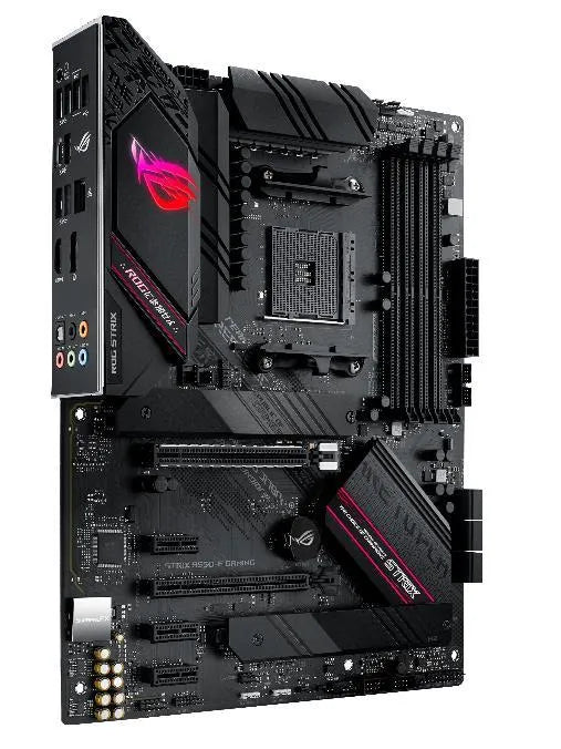 Mainboard|ASUS|AMD B550|SAM4|ATX|3xPCI-Express 3.0 1x|1xPCI-Express 3.0 16x|2xM.2|1xPCI-Express 4.0 16x|Memory DDR4|Memory slots 4|1xHDMI|1xDisplayPort|2xUSB 2.0|1xUSB type C|5xUSB 3.2|1xOptical S/PDIF|1xRJ45|5xAudio port|ROGSTRIXB550-FGAMING