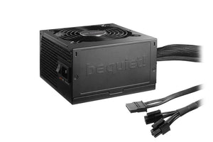 Power Supply|BE QUIET|500 Watts|Efficiency 80 PLUS BRONZE|PFC Active|MTBF 100000 hours|BN301