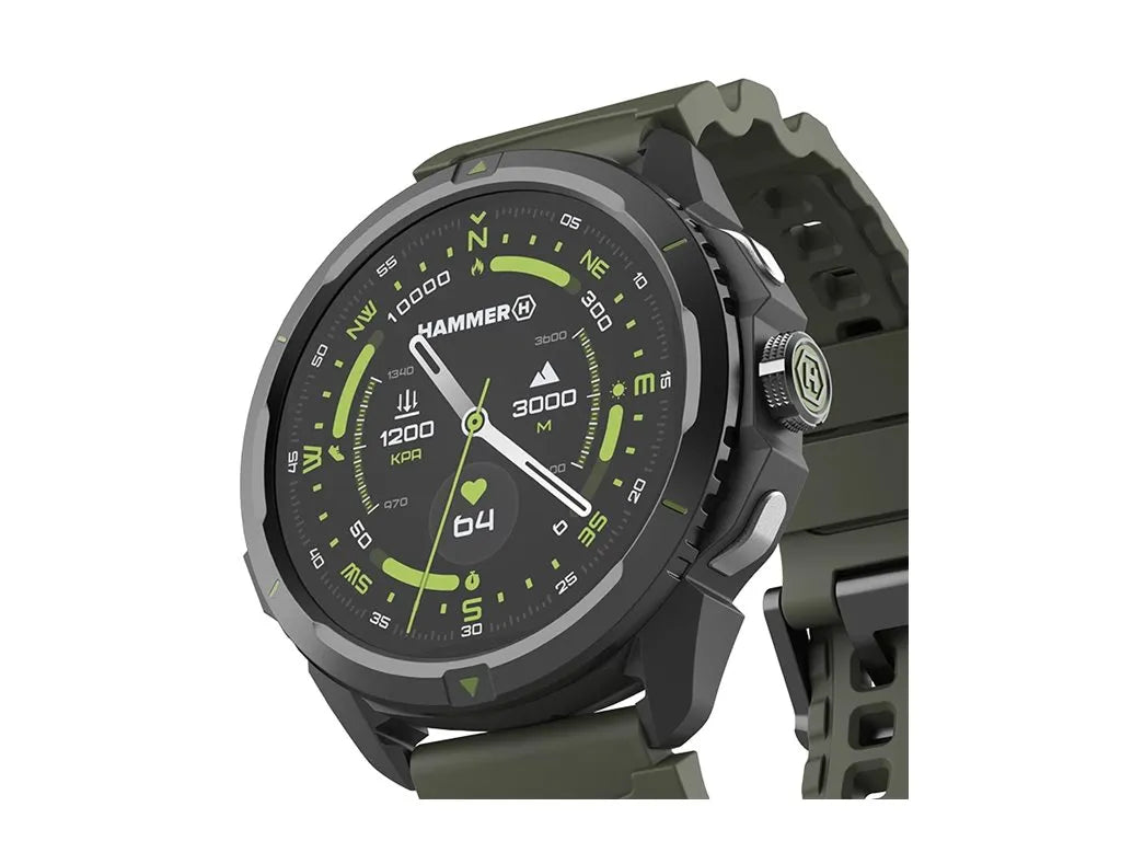 Hammer Watch 2 | Smart watch | AMOLED | 1.5” | Military Edition