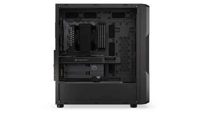 Case|ENDORFY|Regnum 400 Air|MidiTower|Case product features Transparent panel|Not included|ATX|MicroATX|MiniITX|Colour Black|EY2A008