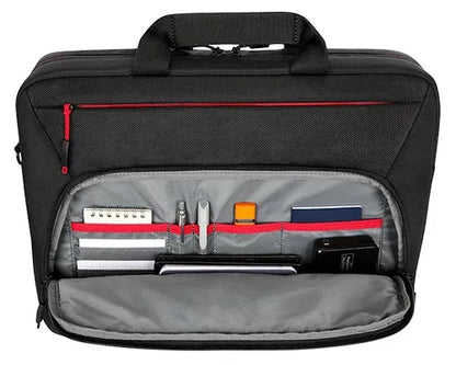 Lenovo | Essential | ThinkPad Essential Plus 15.6-inch Topload (Sustainable & Eco-friendly, made with recycled PET: Total 37% Exterior: 100%) | Topload | Black