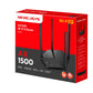 Wireless Router|MERCUSYS|1500 Mbps|Wi-Fi 6|IEEE 802.11a/b/g|IEEE 802.11n|IEEE 802.11ac|IEEE 802.11ax|3x10/100/1000M|LAN \ WAN ports 1|Number of antennas 4|MR60X