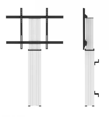 NEWSTAR MOTORISED FLOOR STAND/WALL MOUNT - VESA 200X200 UP TO 800X600 42-100" SILVER
