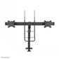 NEOMOUNTS SELECT DESK MOUNT, DOUBLE DISPLAY CROSSBAR (TOPFIX CLAMP &GROMMET)