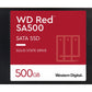 WD Red SSD SA500 NAS 500GB 2.5inch SATA