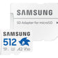 MEMORY MICRO SDXC PRO+ 512GB/W/A MB-MD512SA/LC1 SAMSUNG