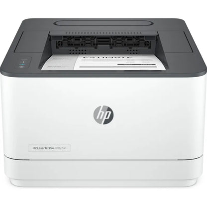HP LaserJet Pro 3002dw Printer -  A4 Mono Laser, Print, Auto-Duplex, LAN, WiFi, 33ppm, 350-2500 pages per month