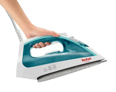 TEFAL | Steam Iron | FV1710 | Steam Iron | 1800 W | Water tank capacity 200 ml | Continuous steam 24 g/min | Steam boost performance 80 g/min | White/Green