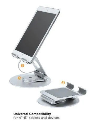LH-GROUP ROTATING PHONE AND TABLET HOLDER 4"-13"