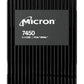 SSD|MICRON|SSD series 7450 PRO|7.68TB|PCIE|NVMe|NAND flash technology TLC|Write speed 5600 MBytes/sec|Read speed 6800 MBytes/sec|Form Factor U.3|TBW 14000 TB|MTFDKCB7T6TFR-1BC1ZABYYR