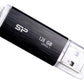 Silicon Power | USB 3.1 Flash Drive | Blaze B02 | 128 GB | USB 3.2 Gen 1/USB 3.1 Gen 1/USB 3.0/USB 2.0 | Black