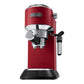 Delonghi | Espresso Coffee Maker | Dedica Style EC 685.R | Pump pressure 15 bar | Built-in milk frother | Semi-automatic | 1300 W | Red
