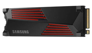 SSD|SAMSUNG|990 PRO with Heatsink|4TB|M.2|PCIe Gen4|NVMe|TLC|Write speed 6900 MBytes/sec|Read speed 7450 MBytes/sec|TBW 2400 TB|MTBF 1500000 hours|MZ-V9P4T0CW